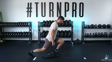 Heels Elevated Split Squat