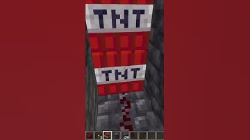 How To Make A Diamonds TNT Trap #minecraft #shorts