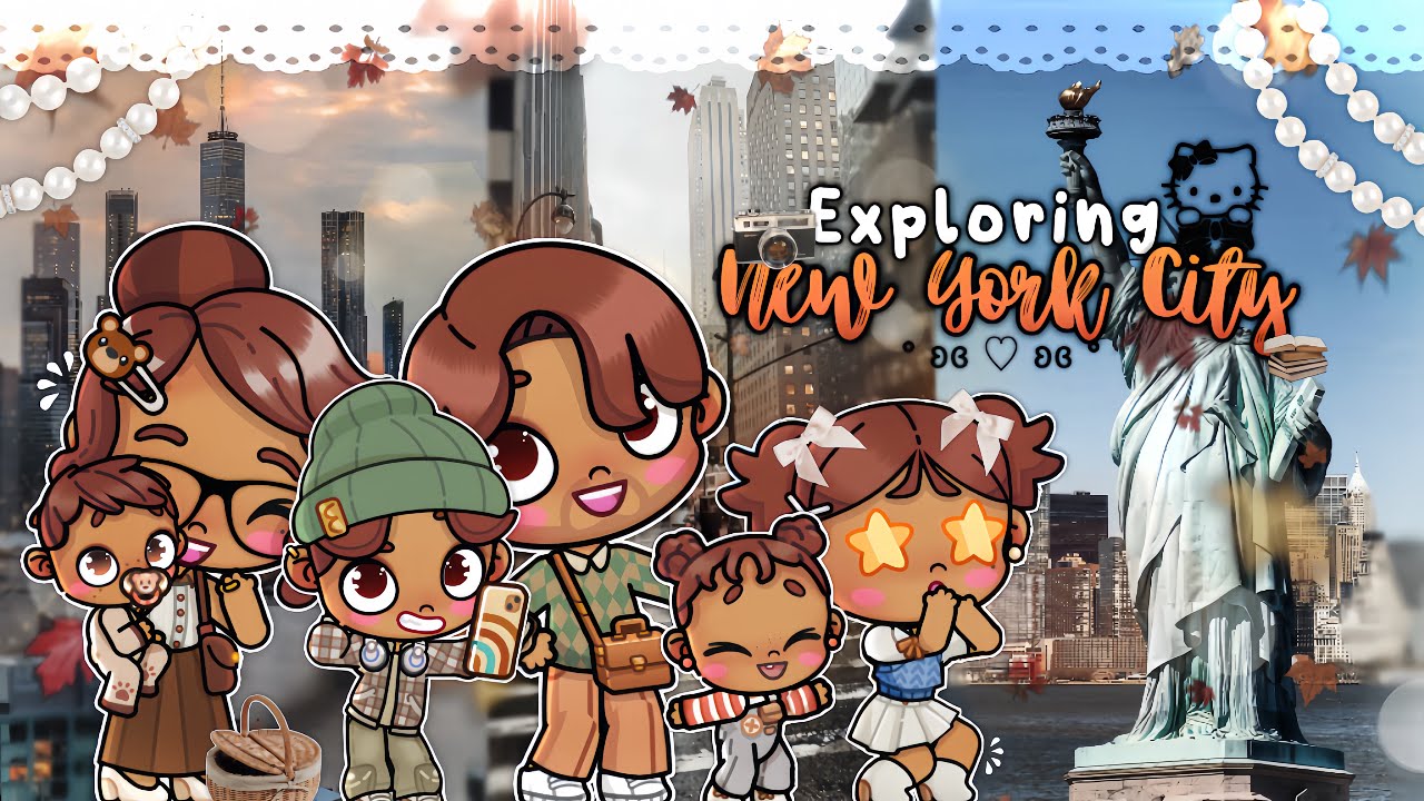 Исследуем Нью-Йорк! 🥨🗽|| *голосом* || мир аватара! ﹒⌗﹒ ﹒౨ৎ˚₊‧
