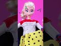 I turned Elsa into Harley Quinn | DIY #shorts