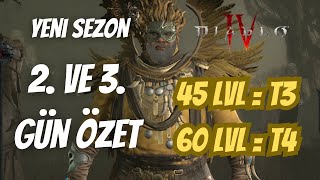 Diablo 4 - Habis Sezonu 2-3. Gün Özet - Tier 3 ve Tier 4 Açtım