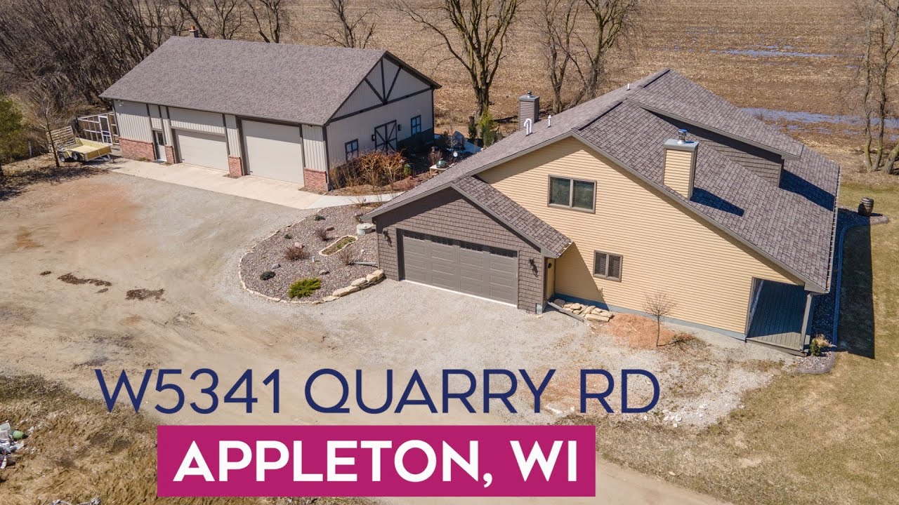 W5341 QUARRY Road, APPLETON, WI 54913 // Tiffany Holtz Real Estate