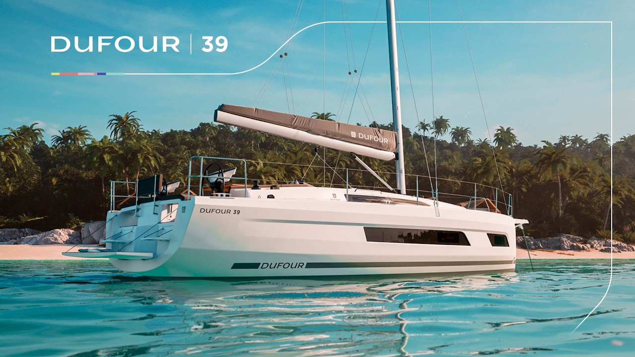 ⁣New Dufour 39 | Three ways to live the ocean - first images