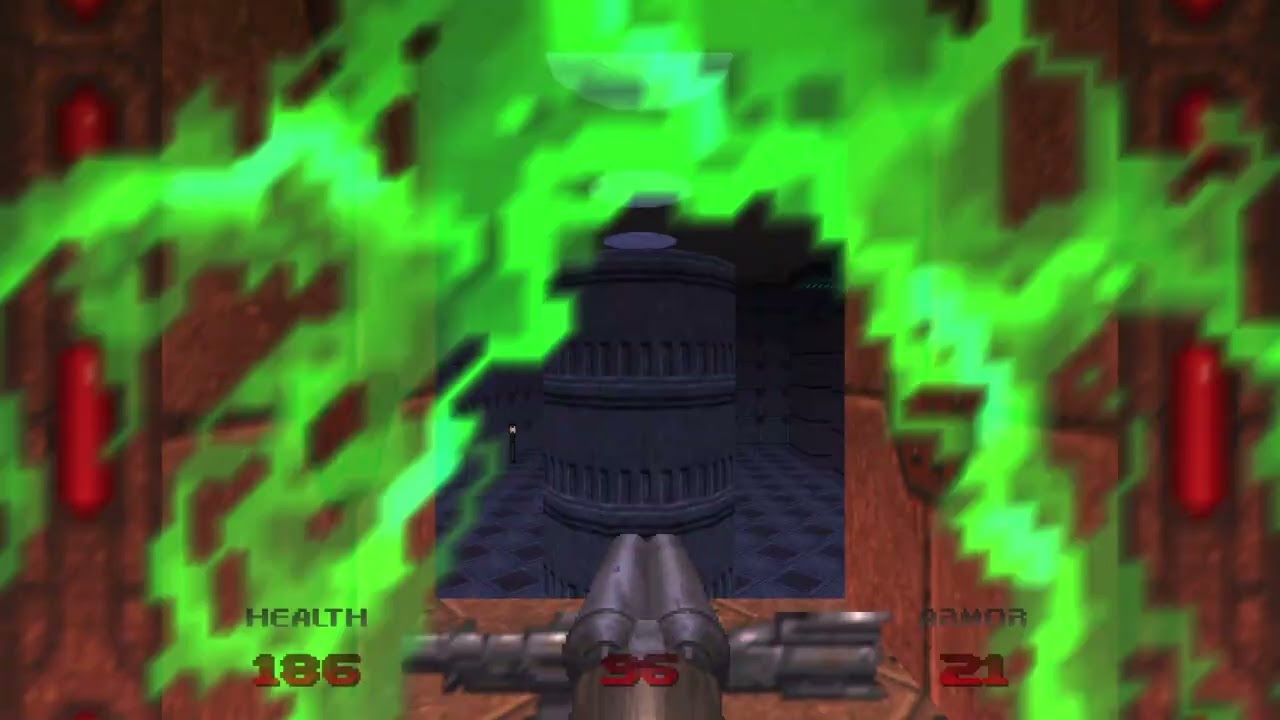 DOOM 64_Leve 4 bluekey
