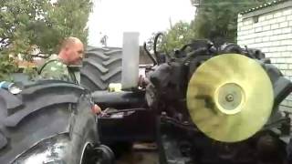 1 запуск двигателя трактор