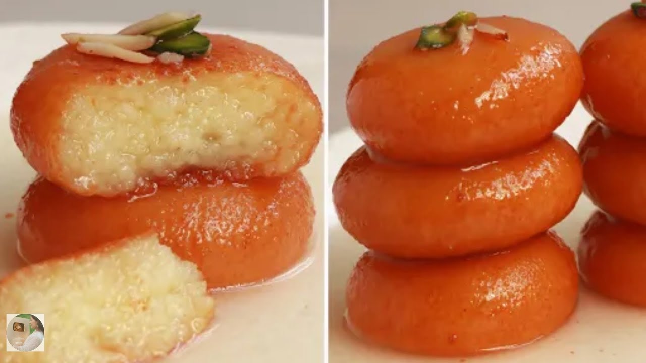 لو عندك نص كوباية سميد هتعملي في ٥ دقايق بس اسهل وأسرع حلوي هنديه مرمله ودايبه طعمها خرافي هتعجبكم