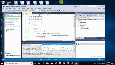 Creating .Net Selenium Framework from Scratch - Part 01 - Kick off