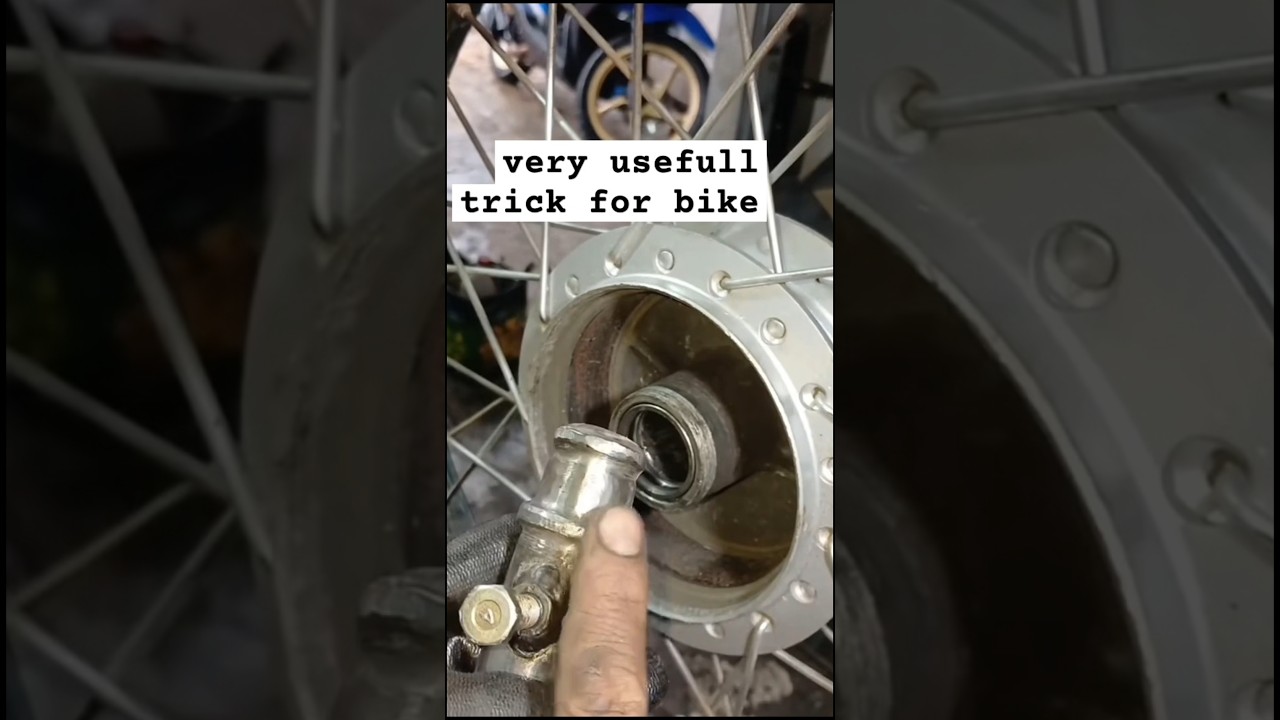 very usefull trick for bike | bike related trending short video