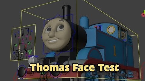 Blender CGI Thomas Face Test