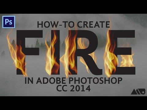Cara Membuat Api Realistis di Adobe Photoshop CC 2014 Tutorial