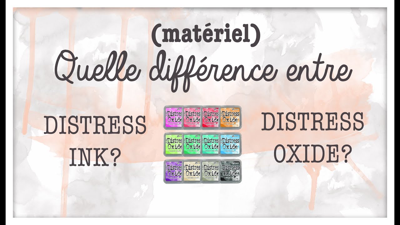 Scrap: Les Distress Oxide