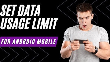 How To Set Daily and Monthly Data Usage Limit On Android