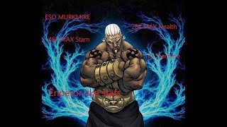 ESO Murkmire PVP Build: "Raikage" OP stam sorc 1vX build
