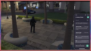 Officer Ellis Pinzon calls January about her warrant - GTA V RP NoPixel 4.0