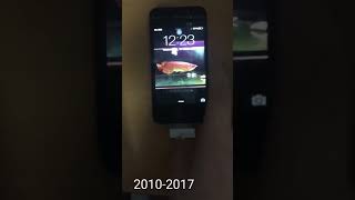 Iphone Charging Battery Evolution 2007-2023