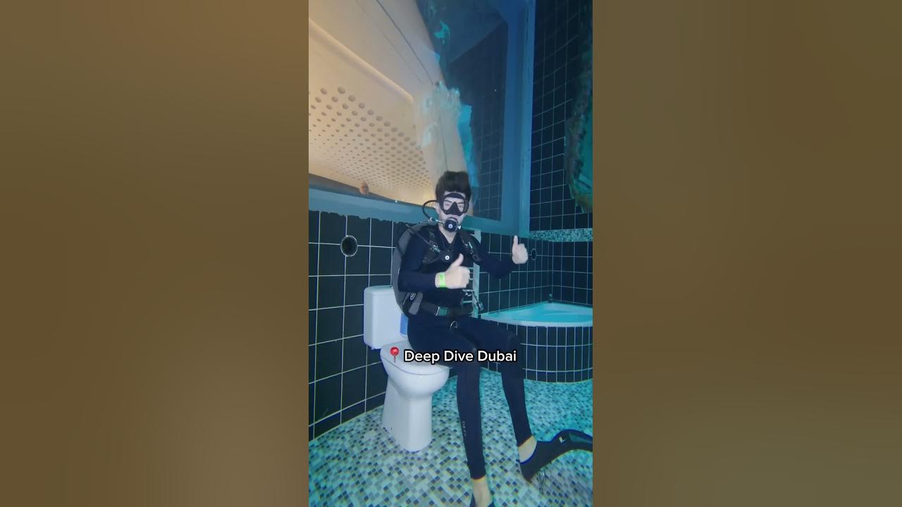 The world’s deepest pool! #shorts