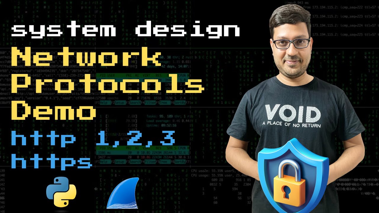 how to integrate the https: Images High Quality Grahic Application Layer Protocols Demo | HTTP 1,2,3, HTTPS | Head of line ...
