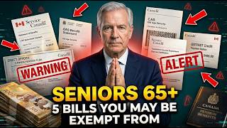 5 BILLS Canadian Seniors Are NOW EXEMPT From— New June 2026 Update (Most Still Pay)