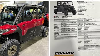 2024 Canam Defender limited change you will love