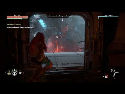 Easiest way to defeat the death bringer in the grave hoard! Horizon Zero Dawn Grave Hoard Mission