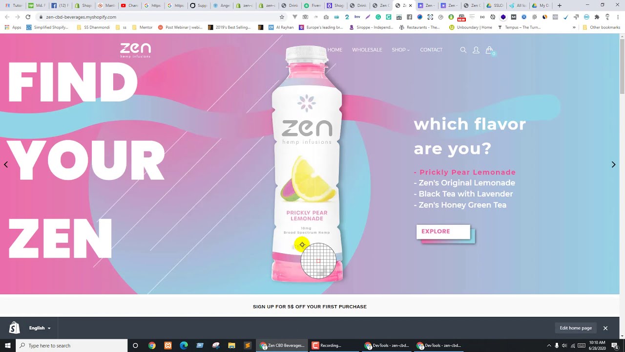 $200 Dollar Project Video in Shogun Builder , Shopify Part 03 2020