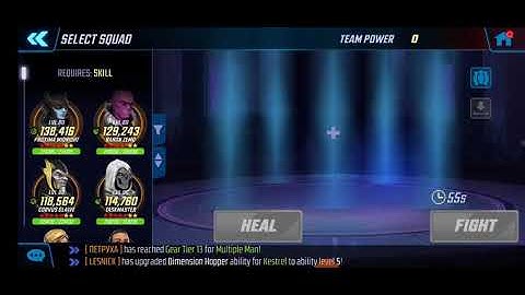 Kestrel showcase Doom raid skill node 2.