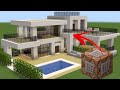 Komut Bloğu İle Modern Ev Yapımı !!! (Minecraft)