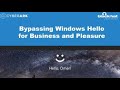 Bypassing Windows Hello For Business And Pleasure