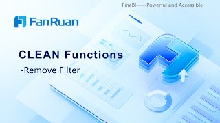 FineBI 101 | How clean function improve your analytic skill (Part 1)