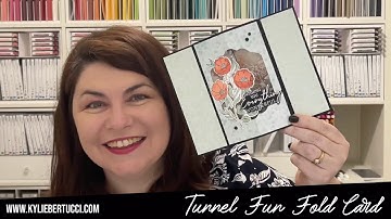 🔴 Fun Fold Tunnel Card | #LoveItChopIt