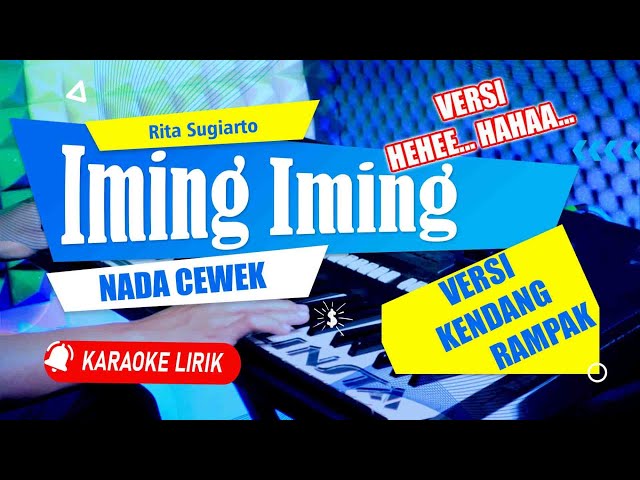 Iming Iming - Rita Sugiarto | KARAOKE VERSI PONGDUT KENDANG RAMPAK | NADA CEWEK | ALINSTA STUDIO class=