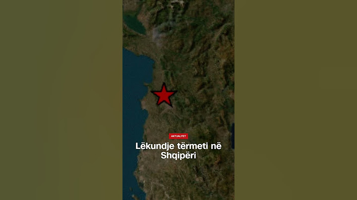 Lëkundje tërmeti në Shqipëri