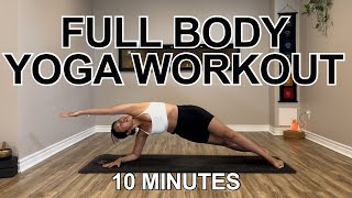 10 Minutes Yoga Workout for Full Body Results || Daily Power Flow to Tone and Feel Good 👍