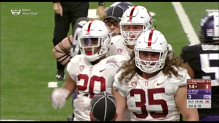 2017 Alamo Bowl - TCU vs Stanford