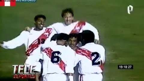 Perú 2 - Uruguay 1 (Elim. Francia 98) RESUMEN - Panamericana TV