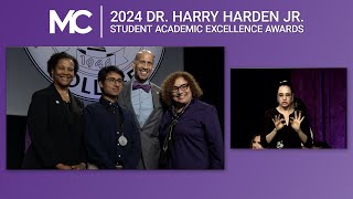 ASL | 2024 Dr. Harry Harden Jr. Student Academic Excellence Awards