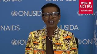 Message de Winnie Byanyima pour la Journée Mondiale de la lutte contre le sida 2021