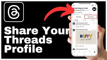How To Share Your Threads Profile