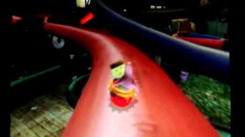 The Spongebob Movie Game Walkthrough Part 27 Shell City Escape Slide