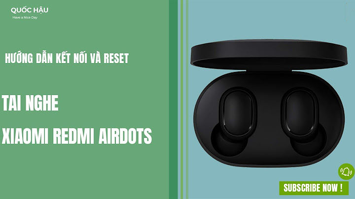 Hướng dẫn redmi airdots