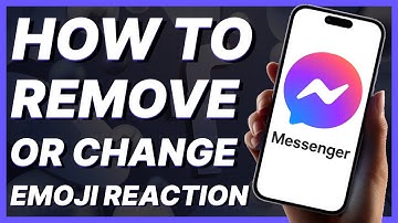 How To Remove Or Change Emoji Reaction In Messenger (2024)