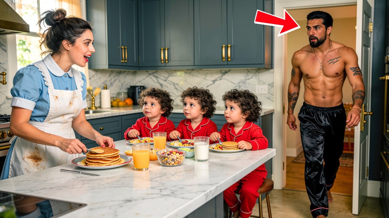 Ни одна няня не продержалась и суток с дикими тройняшками мафиозного босса — пока нищая уборщица не