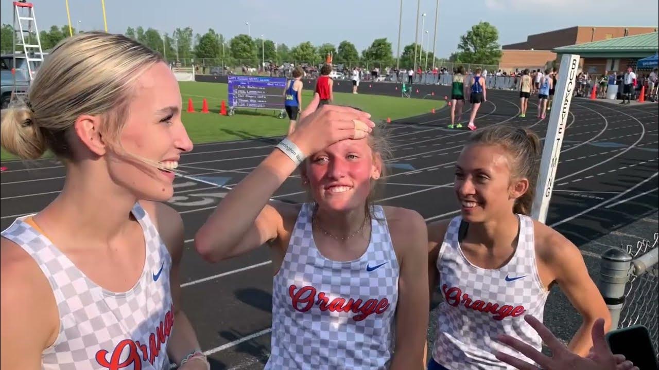 Olentangy Orange Track & Field at 2023 OHSAA Regionals (4x800🥇School