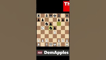 IMPRESSIVE Smother Mate against the Sicilian Defense!