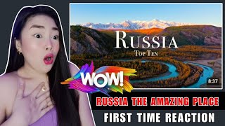First Time Reaction - Top 10 Places To Visit In Russia - 4K Travel Guide | WOW 😱