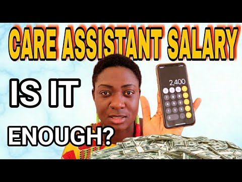 HOW MUCH IS A CARE ASSISTANT SALARY //CAN I SURVIVE ON A CARE ASSISTANT SALARY