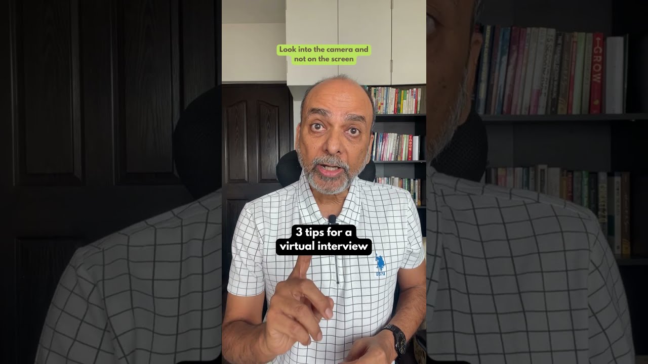 3 Tips For A Virtual Interview
