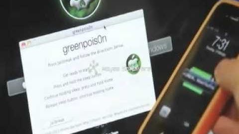 iOS 4.2.1 for iphone 4 with greenpoison