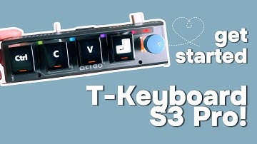 How to get started with AMAZING T-Keyboard S3 Pro!
