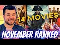 November 2023 Movies RANKED (Tier List)